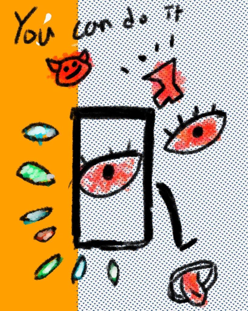 Everything is a trap. Don't fall for the screen